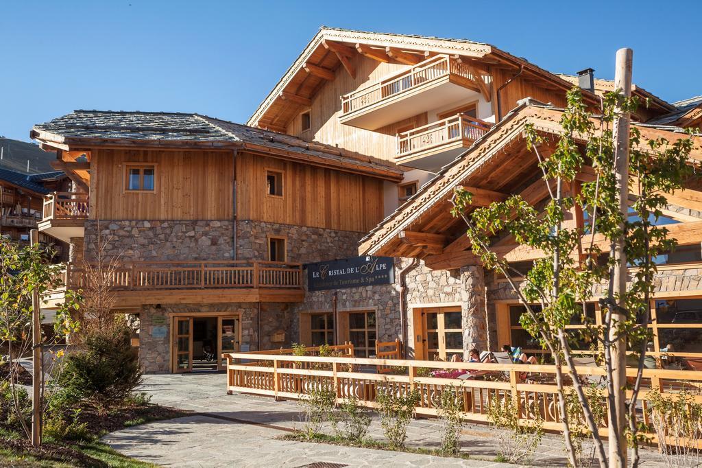 Cgh Residences & Spas Le Cristal De L'Alpe ラルプ・デュエ エクステリア 写真