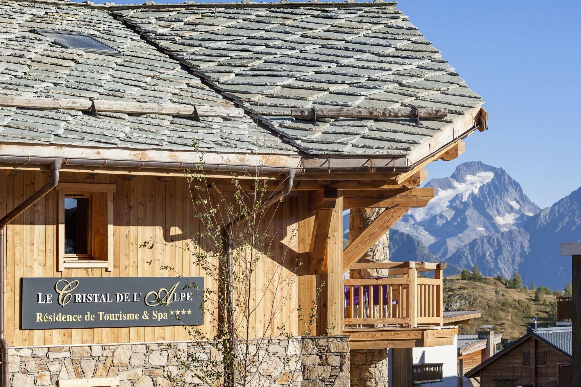 Cgh Residences & Spas Le Cristal De L'Alpe ラルプ・デュエ エクステリア 写真