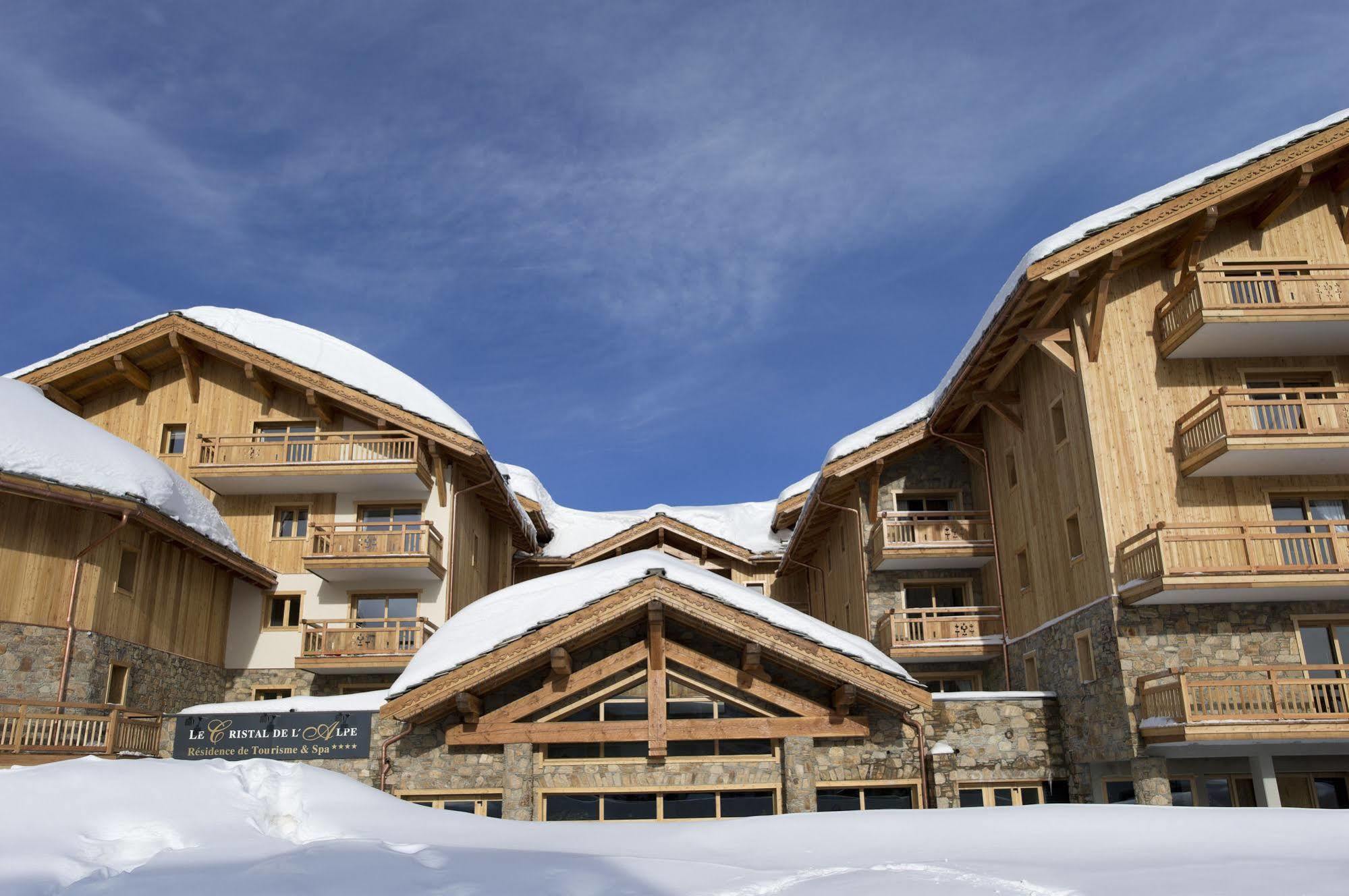Cgh Residences & Spas Le Cristal De L'Alpe ラルプ・デュエ エクステリア 写真